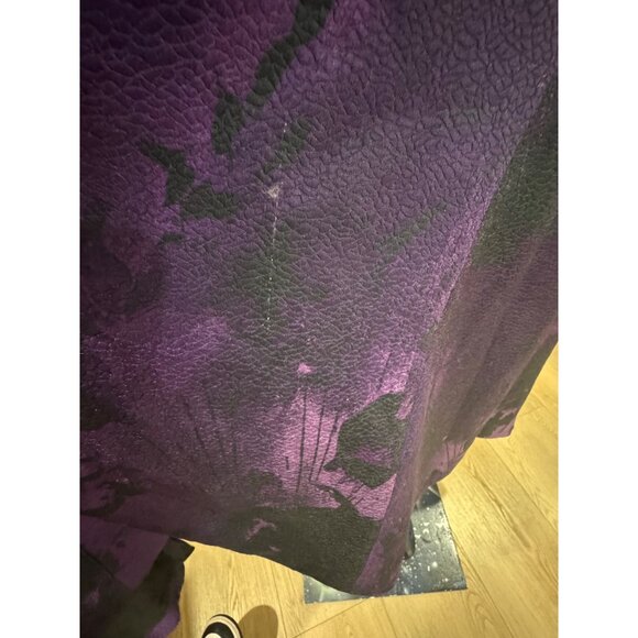 Natori Abstract Fleur Purple & Black Textured Sleeveless Dress Size 14 NWT - Picture 5 of 9